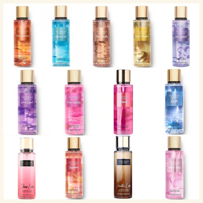 Jual Farfum Wanita Tahan Lama dan Wangi Victoria Secret Body Mist 250Ml