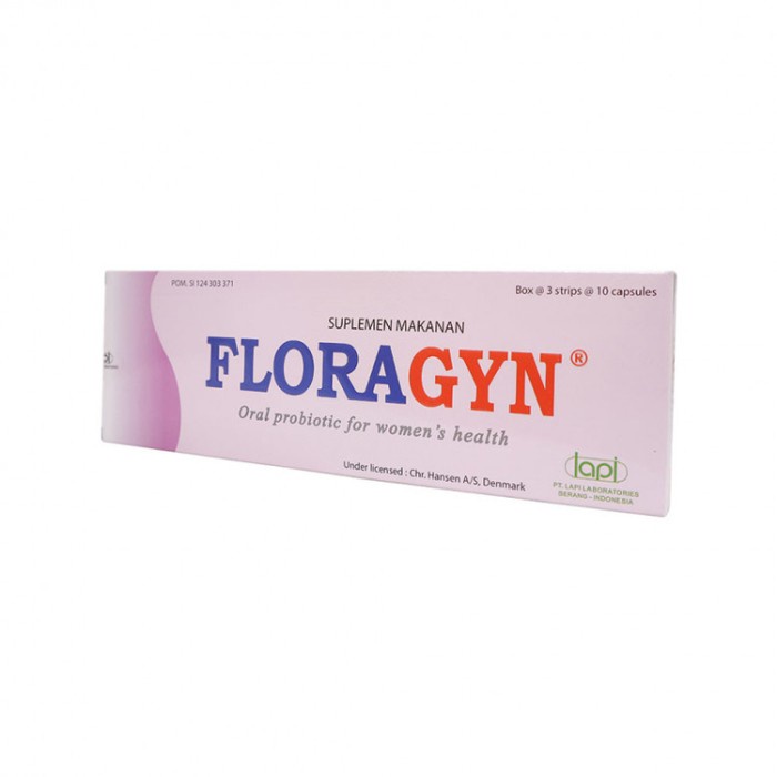 Jual feran | FLORAGYN BOX ISI 30 KAPSUL suplemen probiotik | Shopee ...