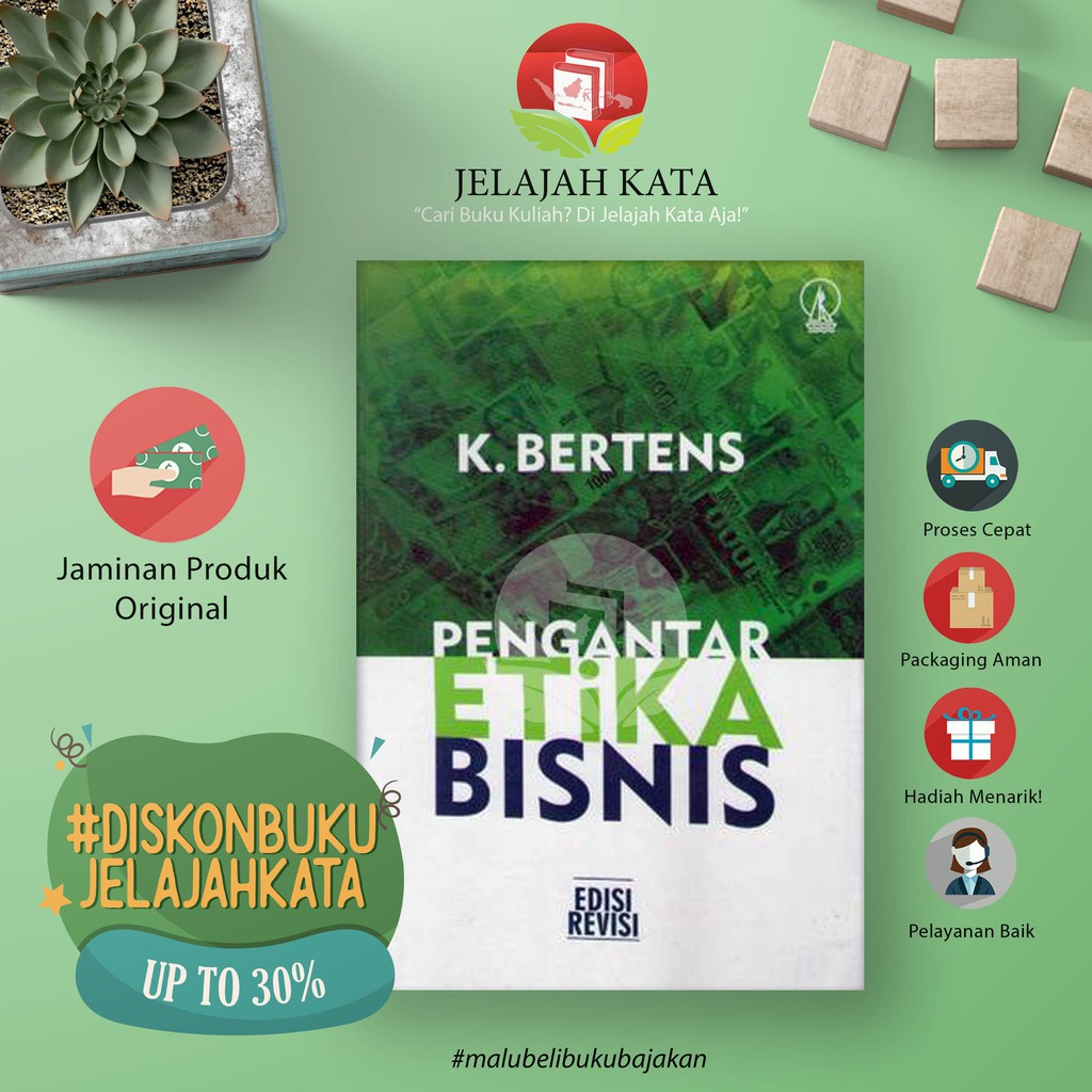 Jual BUKU PENGANTAR ETIKA BISNIS - K.BERTENS - KANISIUS | Shopee Indonesia