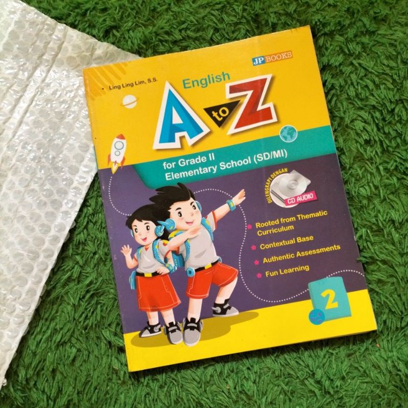 Jual ORIGINAL BUKU BAHASA INGGRIS ENGLISH A TO Z KELAS 2 SD | Shopee ...