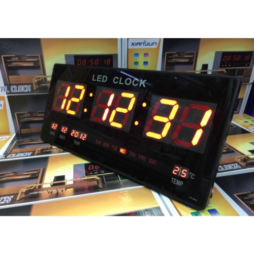 Jual Meja LED LED 4622 Digital Merah Dinding Clock Jam Dijual ...