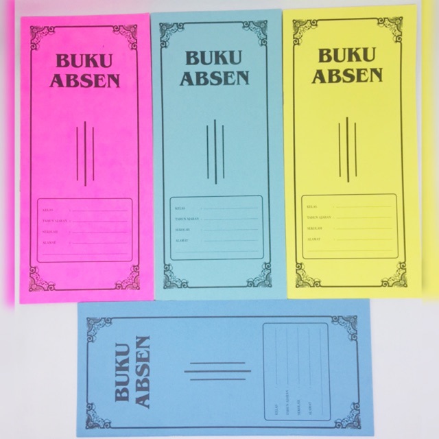 Jual Buku Absen Kelas Absensi Sekolah | Shopee Indonesia
