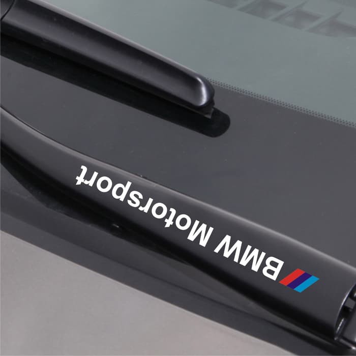 Jual Stiker Wiper Mobil BMW Motorsport - Car Decal Sticker | Shopee ...