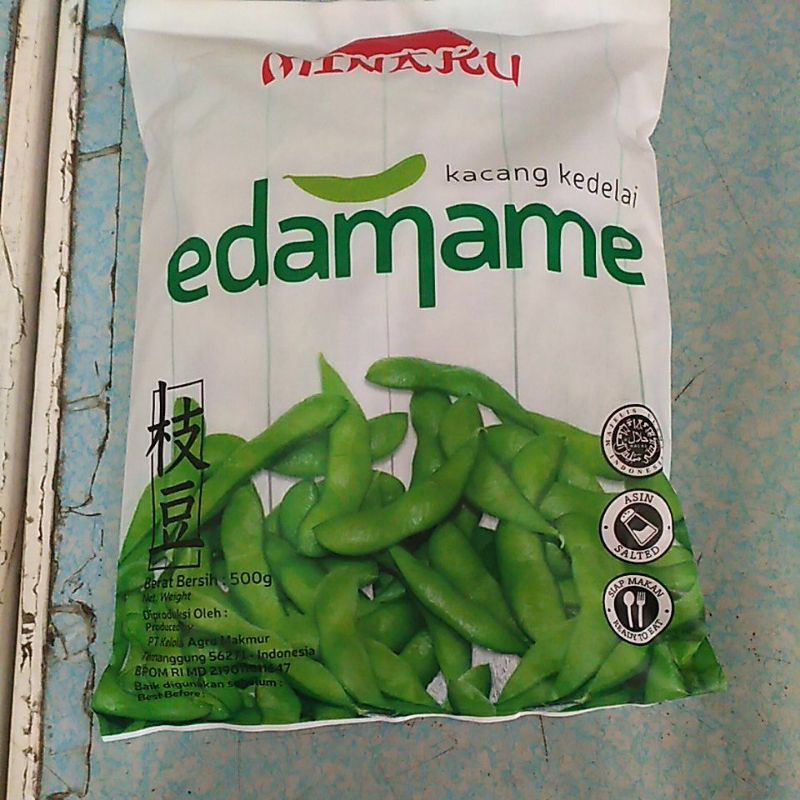 Jual Minaku Kacang Kedelai Edamame 500g Shopee Indonesia