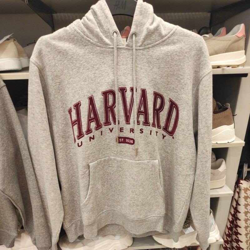 Jual Sweater Hoodie HARVARD H M Original Size Xs S M L XL