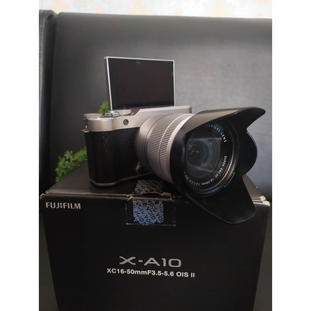 Jual FUJIFILM XA10 Lensa Kit 1650mm F3.5 Kamera Mirrorless Fullset Box Original Shopee Indonesia