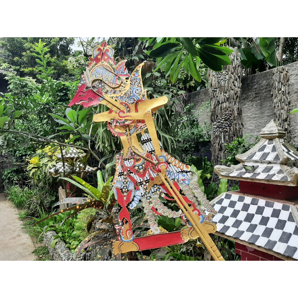 Jual Produk Budaya Wayang Kulit Baladewa Bolodewo Ukuran Standar