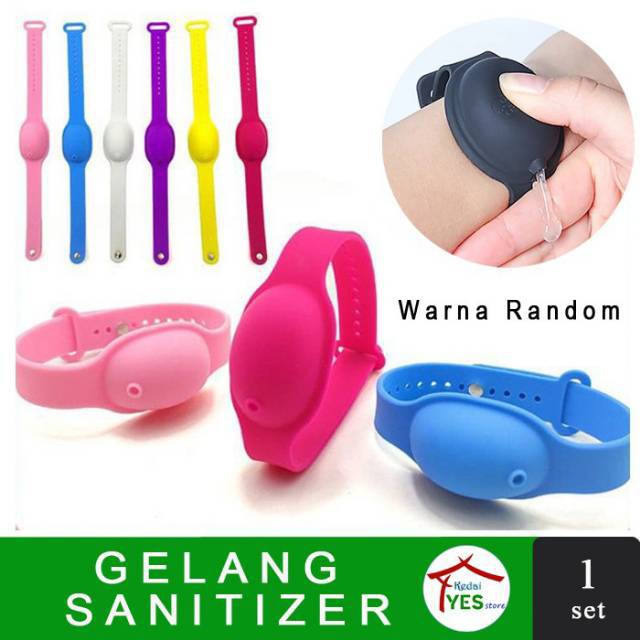 Jual Terima Cod Gelang Selicone Hand Sanitizer Alat Cuci Tangan Portable Dikirim Dari Jakarta