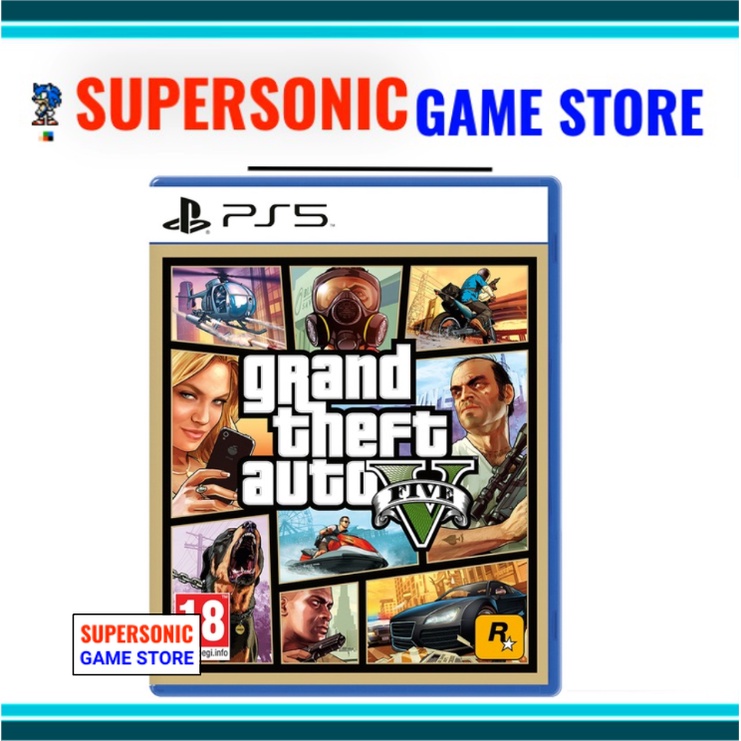 Jual PS5 Grand Theft Auto The Trilogy The Definitive Edition | Shopee ...