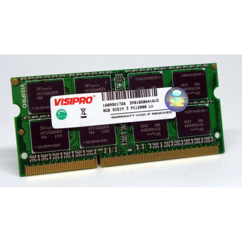 Jual Memory (RAM) Visipro SODIMM DDR3L 8GB - untuk Laptop | Shopee ...