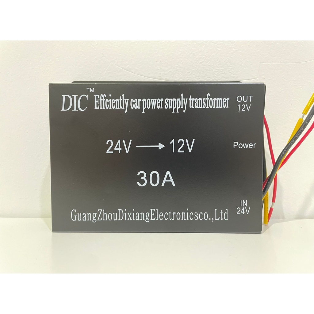 Jual Step Down 30A DC 24V - 12V Converter DC 24 Volt Ke 12 Volt 30 ...