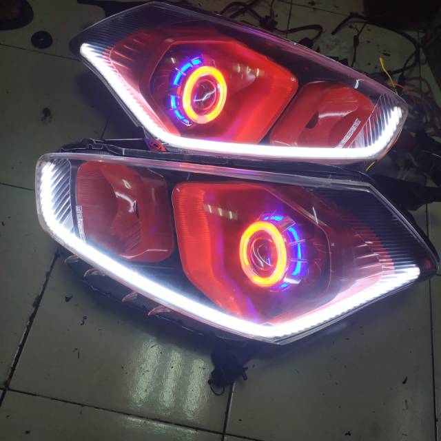 Jual Lampu Datsun Go Vanca Headlamp Datsun Custom Variasi Lampu Datsun