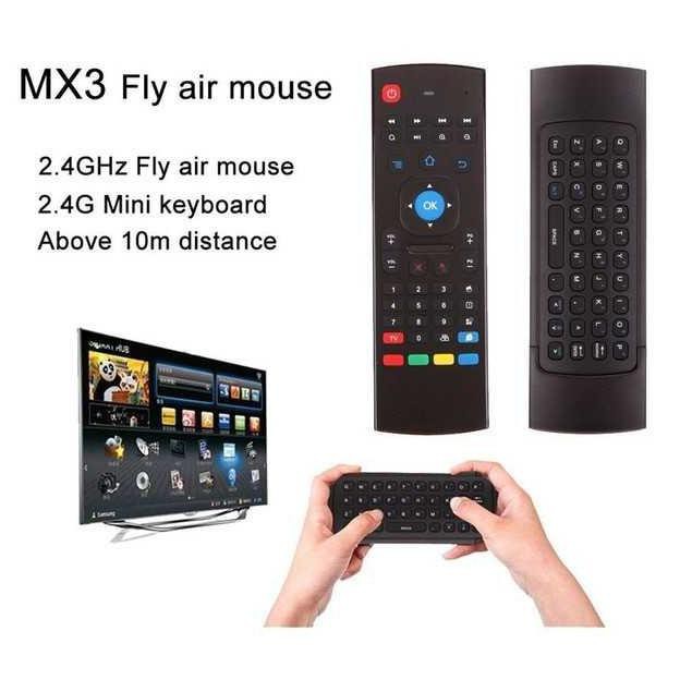 Jual Promo Fly Air Mouse Wireless And Qwerty Keyboard Mini Mx3 | Shopee ...