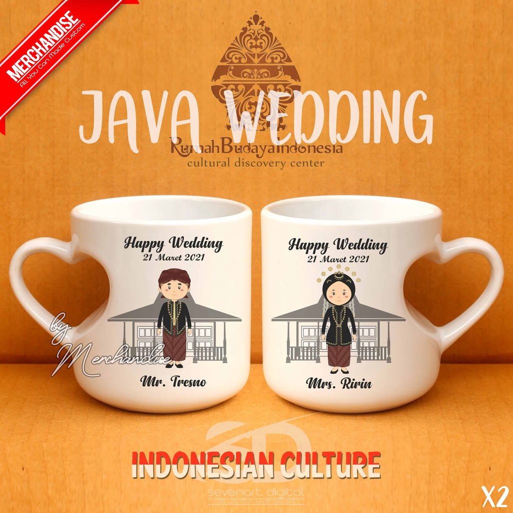 Jual Couple Java Traditional Wedding Dress - Kado Pernikahan Adat Jawa ...