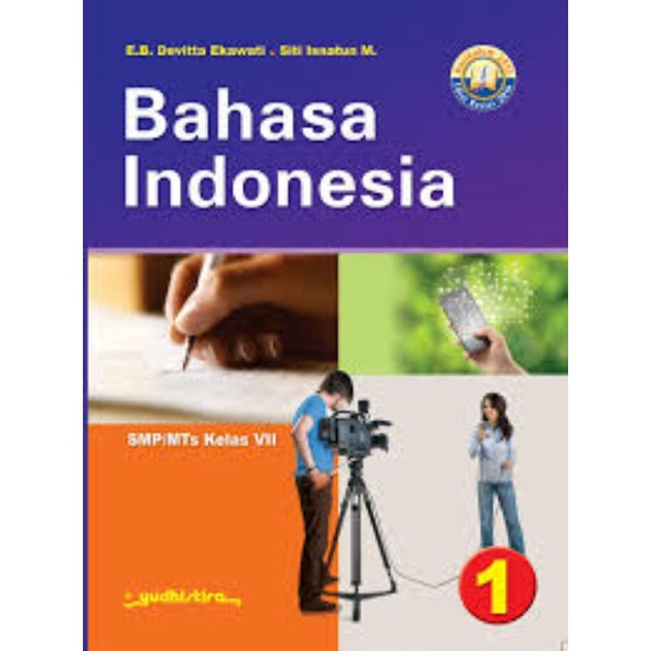 Jual Buku Bahasa Indonesia SMP Kelas 1 7 VII K13-revisi-2016 Yudhistira ...