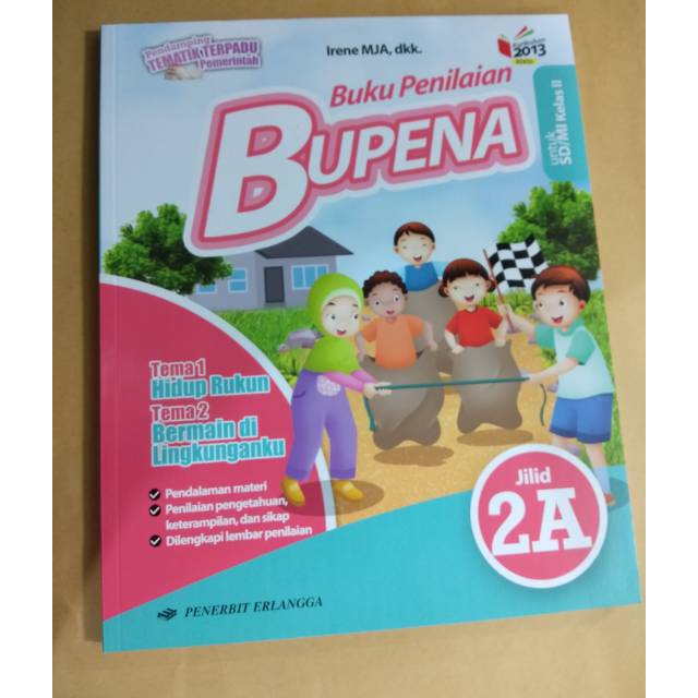 Jual Buku Penilaian Bupena Untuk SD/MI Kelas 2 Jilid 2A | Shopee Indonesia