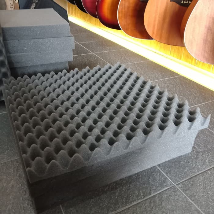 Jual Busa Telur Peredam Akustik Ruangan 50 x 50 cm | Shopee Indonesia