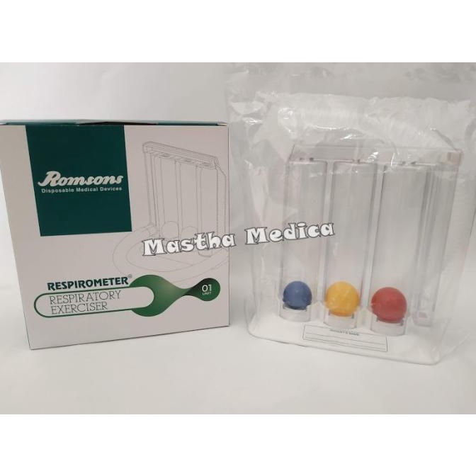 Jual Respirometer Romsons Respiratory Exerciser Alat Pengukur ...