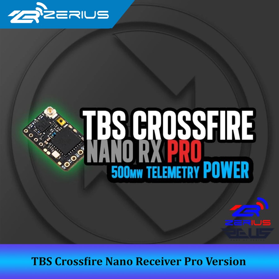 Jual TBS Crossfire Nano RX Pro Receiver with Immortal T Antenna ...