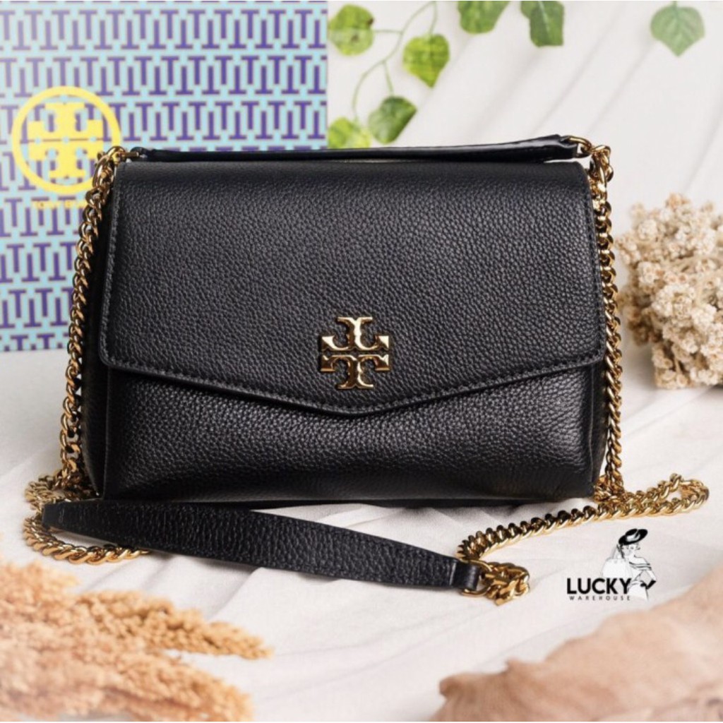 TORY BURCH KIRA PEBBLED SMALL CONVERTIBLE SHOULDER BAG - กระเป๋า