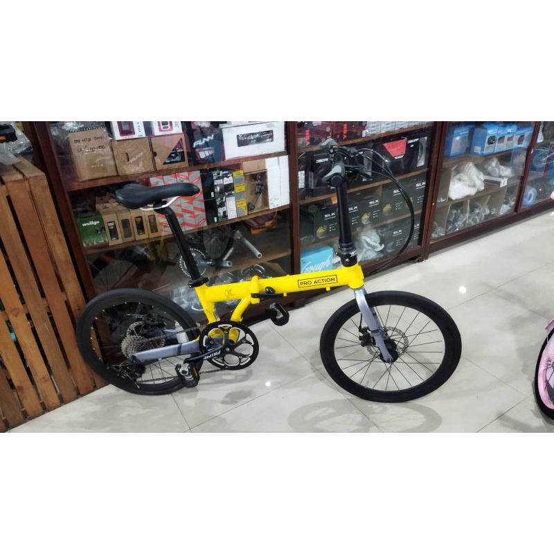 Jual Sepeda lipat Pro Action Falcon 9 Speed power by SRAM | Shopee ...