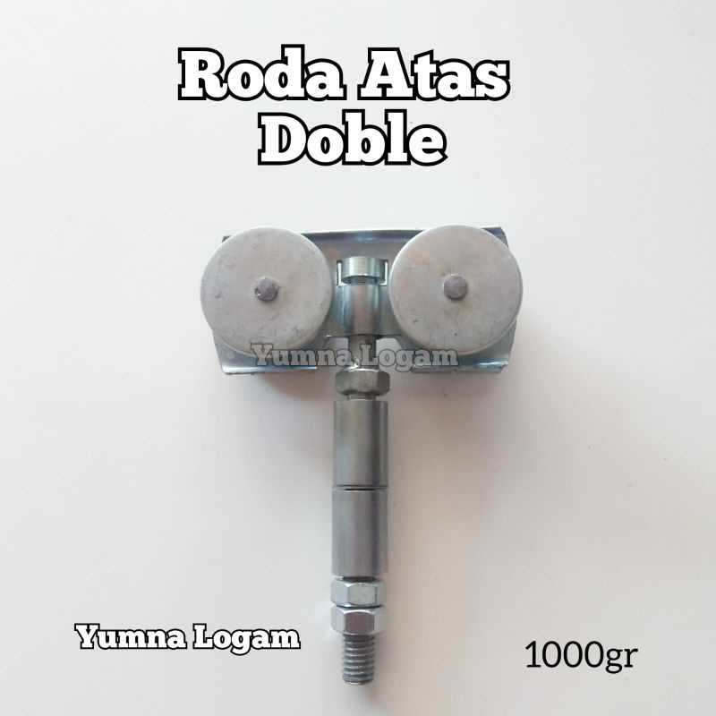 Jual Roda Atas Doble Polos Roda Besar Roda Gantung Pintu Sliding Garasi Rel Handerson Shopee 5703