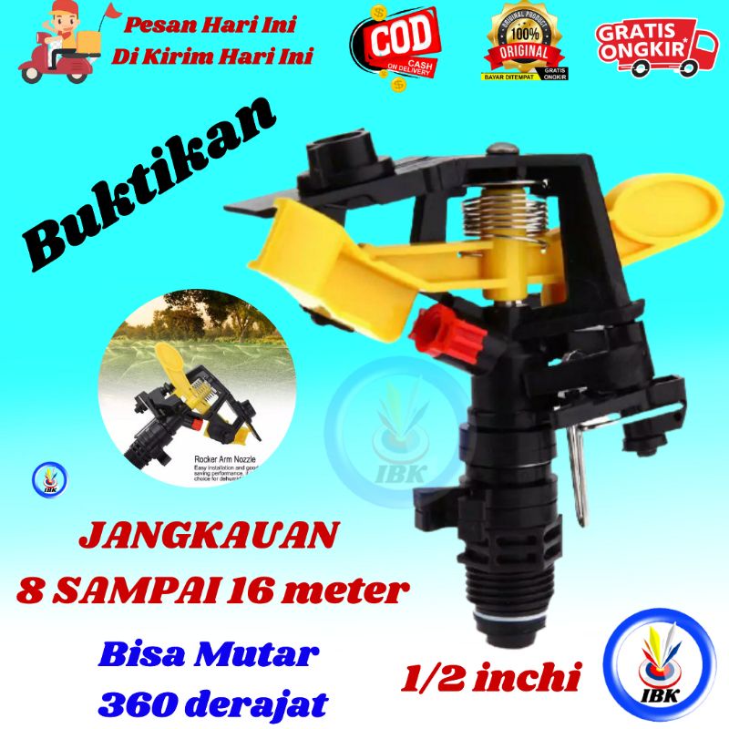 Jual Sprinkler Pertanian Taman Kebun Springkler Pertanian Bias Mutar ...