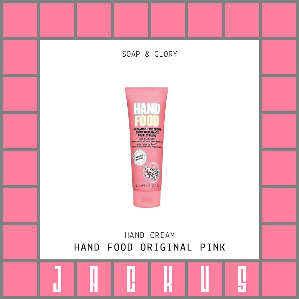 Hand soap glory food cream