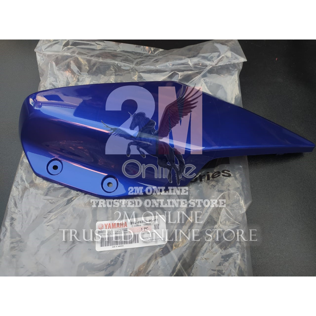 Jual Mdr Panel 1 Panel Depan Xride 125 Kiri Biru Ori YGP BY8-F835U-00 ...