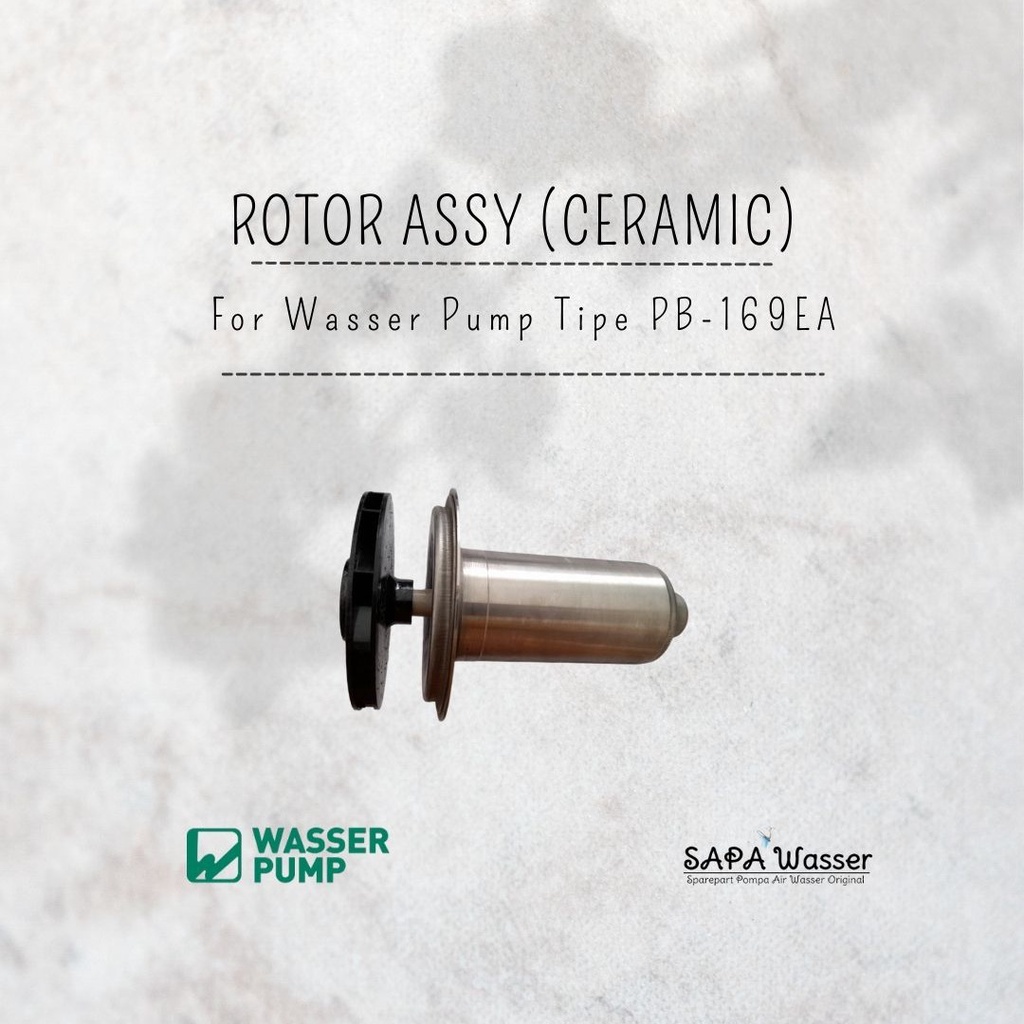 Jual Rotor Assy Impeller + Rotor (Ceramic) for Pompa Dorong Booster ...