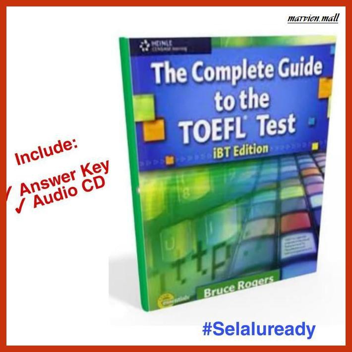 Jual BUKU-PERSIAPAN-UJIAN- COMPLETE GUIDE TO TOEFL TEST IBT EDITION -GO ...