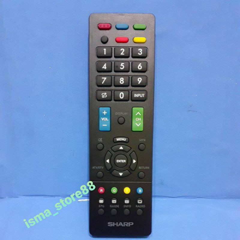 Jual Remot tv sharp aquos lcd led gb225wjsa all tipe sharp aquos