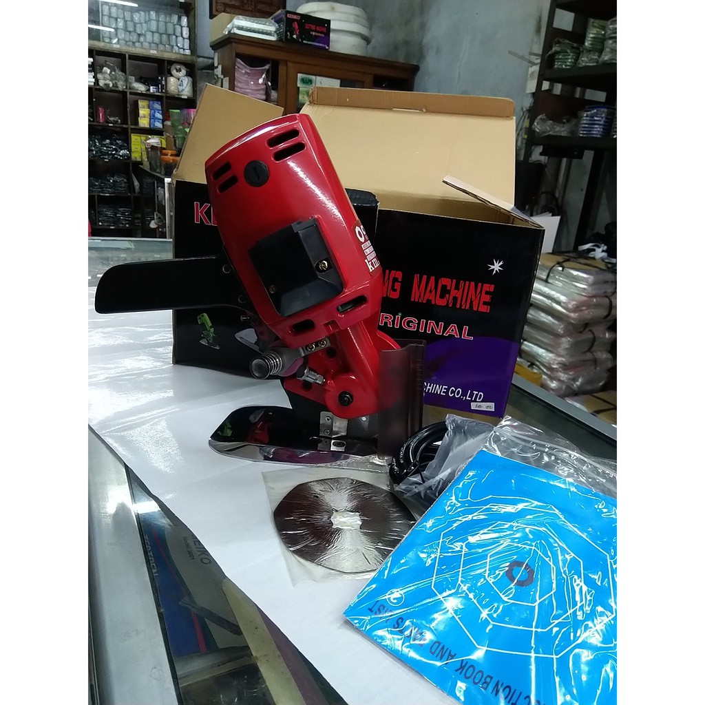 Jual Mesin Potong Bahan Kain Portable KM OCTA RS-100/RS100 Merek kenko ...