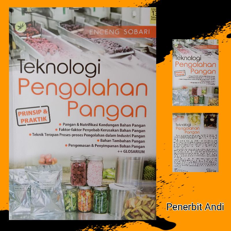 Jual Teknologi Pengolahan Pangan Prinsip Dan Praktik Buku Reverensi ...