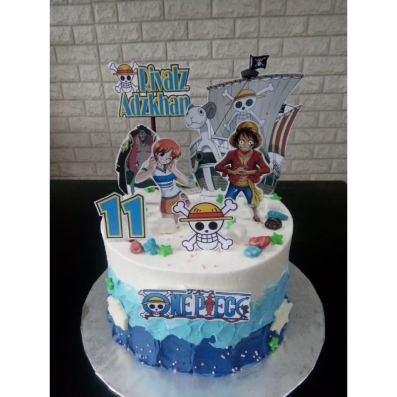 Jual One piece / Birthday Cake / Kue ulang tahun | Shopee Indonesia