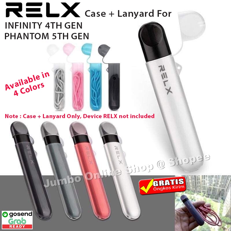 Jual RELX CASE INFINITY PHANTOM 4TH/5TH SILICONE CLEAR SOFT TPU CASE ...