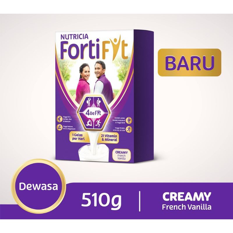 Jual Nutricia Fortifit Kemasan 510 Gram | Shopee Indonesia