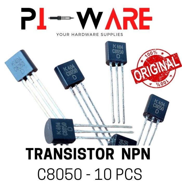 Jual Isi 10 Pcs Original Transistor TR NPN S8050 S 8050 C8050 | Shopee ...