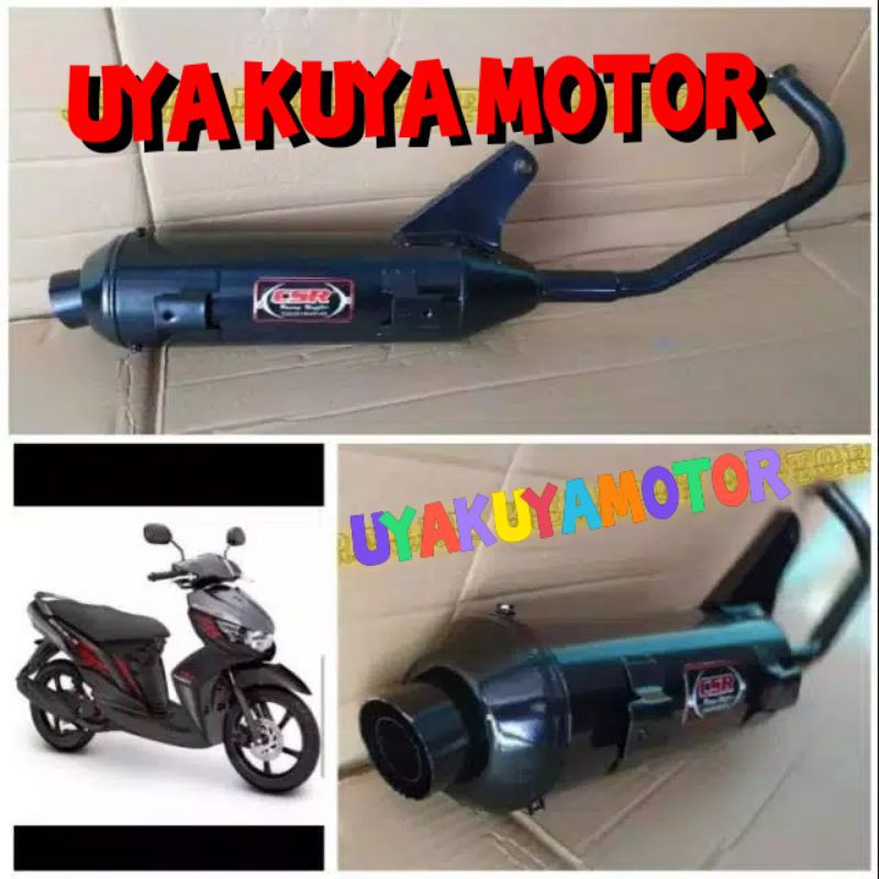 Jual knalpot racing bobokan mio soul GT | Shopee Indonesia