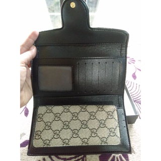 DOMPET TAS GUCCI 2935-1 SUPER, BAHAN WATERPROFF, UK.23X12X2CM TALI