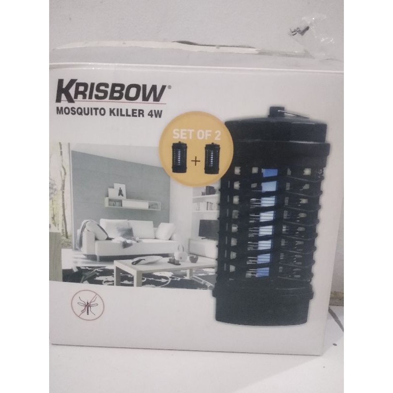 Jual KRISBOW Mosquito Insect Killer 4W (Lampu Nyamuk Serangga) | Shopee ...