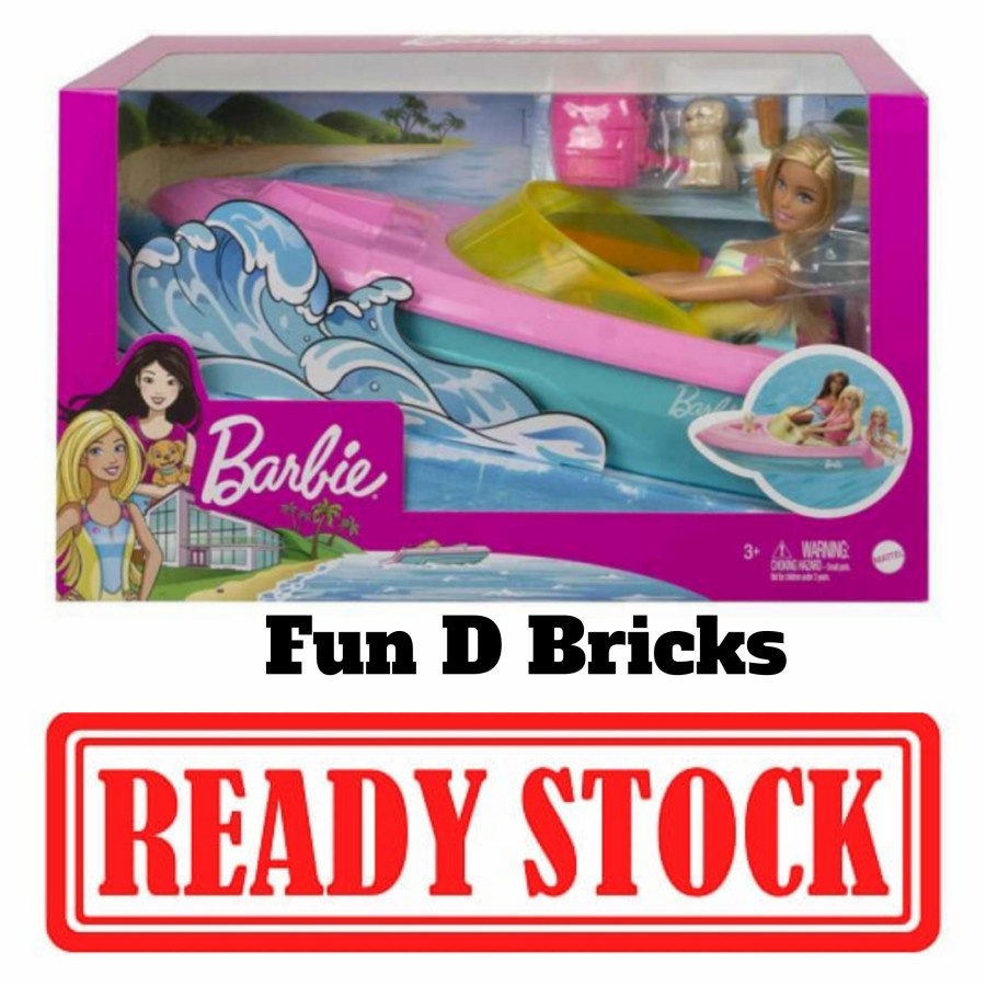 Jual Barbie Boat With Doll Original Mattel | Shopee Indonesia