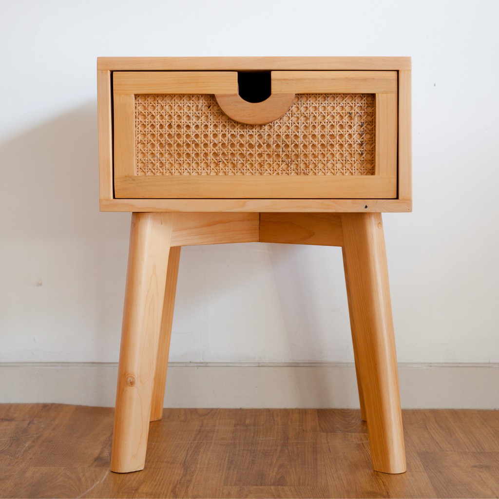 Jual Uwitan Harumi Side Table - Nakas Meja Sudut Meja Samping 1 Laci ...