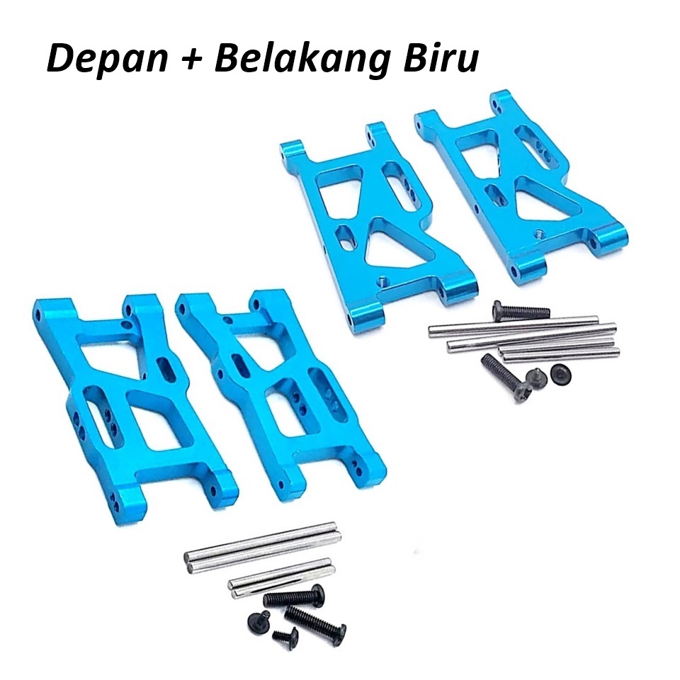 Darupsun Metal Swing Arm Kit For Wltoys 124016 124017 124018 144001 144002 144010 RC Car – Multiple Colors