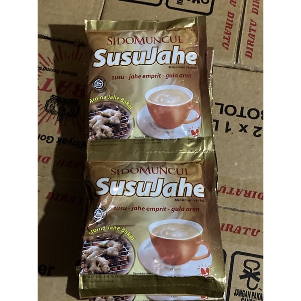 Jual Susu Jahe Sidomuncul Isi 10 Sachet Shopee Indonesia 2213