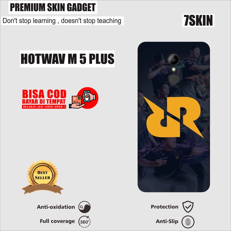Jual SKIN HANPHONE HOTWAVE M5 PLUS RRQ | Shopee Indonesia