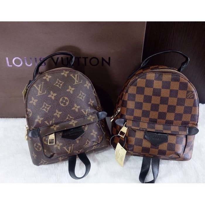 Jual LV LOUIS VUITTON #41560 PLAM SPRING MINI / TAS RANSEL WANITA BACKPACK  BATAM