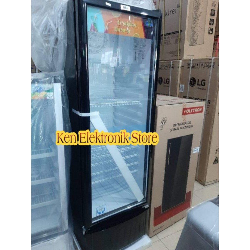 Jual SHOWCASE RSA AGATE 300 5 RAK DISPLAY COOLER KULKAS LOW WATT ...