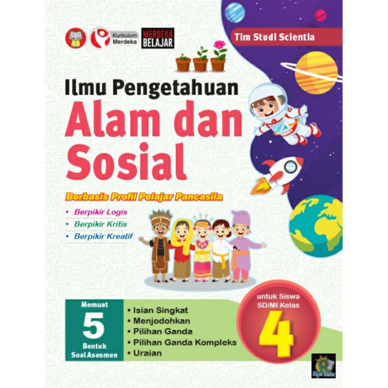 Jual Buku Ilmu Pengetahuan Alam Dan Sosial Ipas Sd Kelas Iv Kurikulum