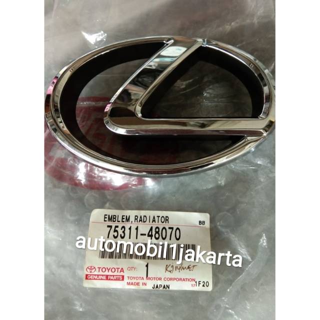 Jual Emblem Logo Depan Lexus Rx Rx Rx Ori Buah Shopee Indonesia